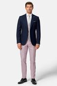 Marco Indigo Jacket Lucas Blush Waistcoat
