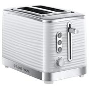 Russell Hobbs Inspire 1050W 2 Slice Toaster - White | 24370 image