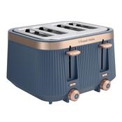 Russell Hobbs Bronte Soft Navy 4 Slice Toaster | 26772 image