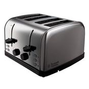 Russell Hobbs Futura 1500W 4 Slice Toaster - Stainless Steel | 18790 image