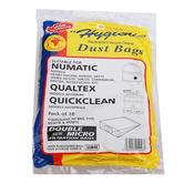 Qualtex Alt To Numatic Henry Hetty Pack Of 10 Disposal Paper Vacuum Bags | SDB48 image