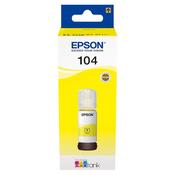 Epson 104 Ink Bottle for EcoTank Yellow | C13T00P440 image