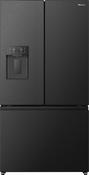 Hisense PureFlat French Door Fridge Freezer | 179cm (H) | Black | RF815N4SEFE image