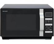 Sharp 23L 900W Solo Flatbed Microwave | Black | R360KM image
