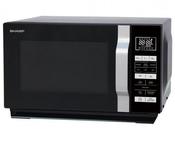 Sharp 23L 900W Solo Flatbed Microwave | Silver | R360SLM image