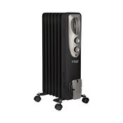 Russell Hobbs 7 Fin Oil Filled Radiator | 1.5KW | Black | RHOFR5001B image