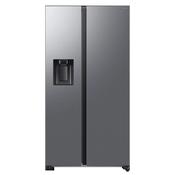 Samsung 640L Bespoke AI Series 6 Side-by-Side Fridge Freezer with SpaceMax, Silver | RS70F64KETEU image