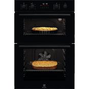 Electrolux Surround Cook Built In Double Oven Black | EDFDC46K image