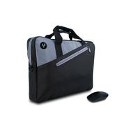 NGS 15.6" Laptop Bag &amp; Wireless Mouse Master Kit - Black &amp; Grey | 617962