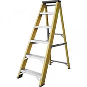 Fibreglass Step Ladder — 6 Step FT-6S | Tool Depot image