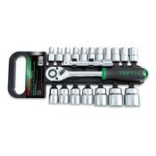 Toptul Socket Rail Set | 20Pc 1/2"Dr image