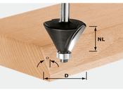 Festool Chamfer Cutter HW S8 D38,5/23/30° | Tool Depot