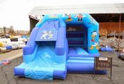 15ft X 12ft Disney Castle With Slide Si47 image