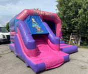 12ft X 15ft Princess Bouncy Castle With Slide image