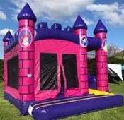 17 X 17 Princess Castle With Slide Si52 image