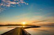 Sunsetting Over Dungloe Pier