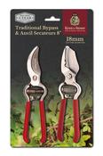 Kent&amp;Stowe Traditional Secateurs Twin Pack | 70100390