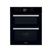 Indesit Double Oven | Black | IDU 6340 BL