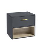 Sonas Malmö 60Cm Countertop Basin Night Sky Blue Matt - Brushed Gold Handle | GMAL60CTNB