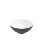 Sonas Skål Round Wash Basin 400X150 White - Midnight Grey And Waste | UF0426 image