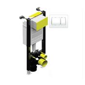 Sonas Large Fast Fix Frame With Rectangular Plate - White | TO74113P44