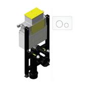 Sonas Small Fast Fix Frame With Circular Plate - White | TO64113P48