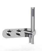 Sonas Alita Round Horizontal Dual Control Concealed Thermostatic Shower Valve | USH0018