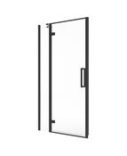 Sonas Aspect 8Mm Framed Hinged &amp; Inline Door 1100X2000 Matt Black | USE00073