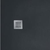Sonas Slate Black 900X800Mm Rectangular Shower Tray &amp; Waste | NSL9080BLK