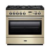 Rangemaster Professional Plus FX 90 | Dual Fuel | Cream | Chrome Trim | PROP90FXDFFCR/C