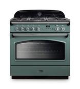 Rangemaster Classic FX 90 | Dual Fuel | Mineral Green | Chrome Trim | CLAS90FXDFFMG/C 128250 image