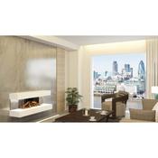 Evonic Compton 2  Electric Fire | White | EVECOM2WHBE image