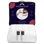 Dreamland Snowed In Organic Cotton Mattress Protector King Dual | 16889 image