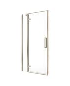 Sonas Aspect Inline Hinged 1000Mm Shower Door | Brushed Nickel | USE00255