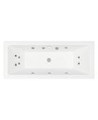Sonas Cubo 1700X700Mm Double Ended 12 White Jet Whirlpool Bath White | UBA00192