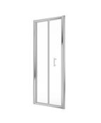 Sonas Bifold 900mm Shower Door | Chrome