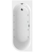 Sonas Arc 1700X700Mm Left Hand Single Ended 8 White Jet Whirlpool Bath &amp; Panel | UBA00079