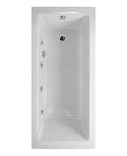 Sonas Pacific 1600X700Mm Single Ended 8 White Jet Whirlpool Bath | UBA00119