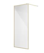 Sonas Mirage 1000Mm Frame With Fluted Glass | Brushed Gold | USE00138