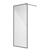 Sonas Mirage 1000Mm Frame With Fluted Glass | Matt Black | USE00141