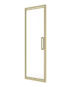Sonas Aspect 8MM Framed Infold Door 900MM | Brushed Gold | USE00167