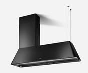 Elica 120 x 44 x 30cm Ikona Maxxi Pure Suspended Hood Matt Black | IKONAMAXXIPUREBLACK