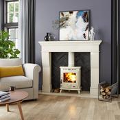 Henley Aran 5KW Eco Multi Fuel | Enamel Cream | ST438