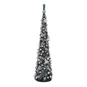 Portland Fir 7 ft Pre-Lit Decorated Pop Up Tree Cotswold Frost | EB206(2)PLC