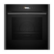 Neff N70 Single Oven Slide &amp; Hide Pyrolytic | B54CR71G0B image