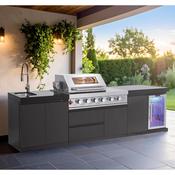Henley Outdoor Kitchen Stainless Steel 3 Parts (Cds-Cf1-B4s) | Steel | ZH411BF image