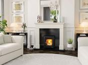 Bertoneri Renoir Fireplace Surround | 54" | Ivory Pearl | FP065
