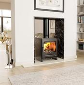 Henley Sherwood 10KW Double Sided Eco | Multifuel Stove | Matt Black | ST477