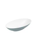 Sonas Skal Oval 60Cm Wash Basin White Coral Green &amp; Waste | UF1245