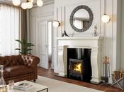 Bertoneri Van Gogh Fireplace Surround | 60" | Ivory Pearl | FP074